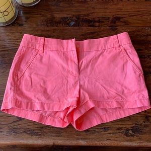 J Crew coral 3” chino short